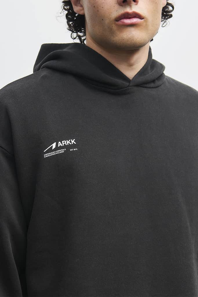 ARKK Apparel ARKK CPH Hoodie | Faded Black Hoodie